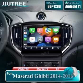 Автомобильный Радио Мультимедийный Плеер Android 11 10,26 дюймов Для Maserati Ghibli 2014-2016 Стерео GPS Навигация Carplay Auto DSP Carplay