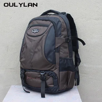 Водонепроницаемый рюкзак Oulylan сверхбольшой емкости для путешествий на дальние расстояния, большой багаж на открытом воздухе с двумя плечами