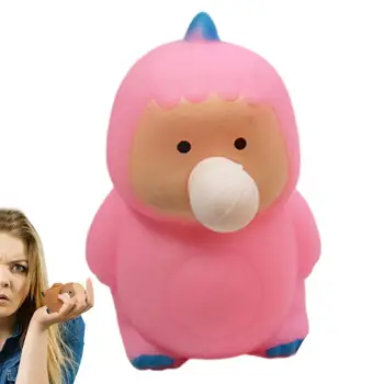 Игрушки-непоседы Squish Mini Stress Ball Squeeze Сувениры для вечеринок, успокаивающие давление, Кавайная игрушка с пузырьками слюны в виде животных для детей
